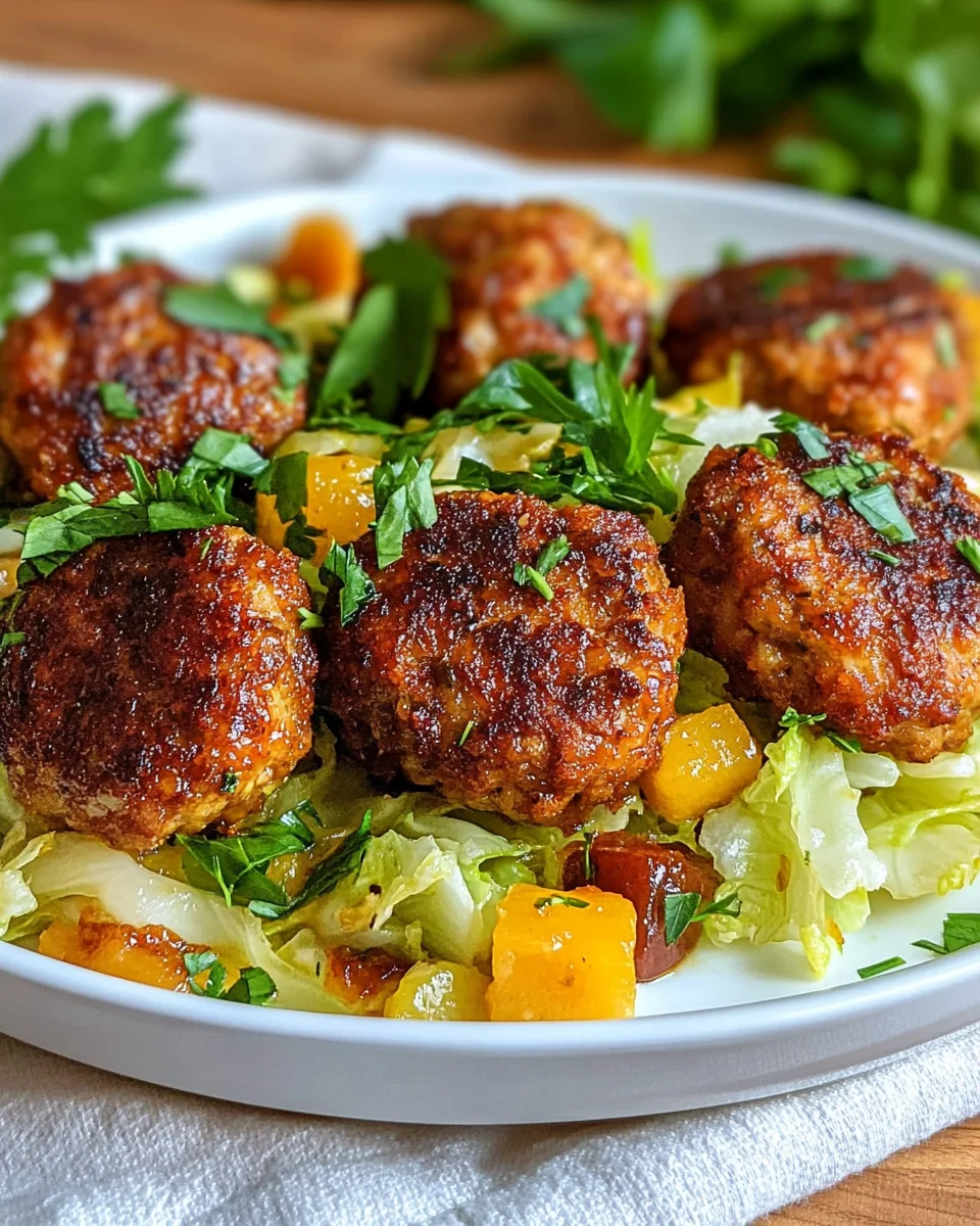 Chou Aigre-Doux Déstructuré aux Boulettes de Viande : la recette facile et réconfortante