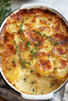 Gratin de pommes de terre sans béchamel, recette facile