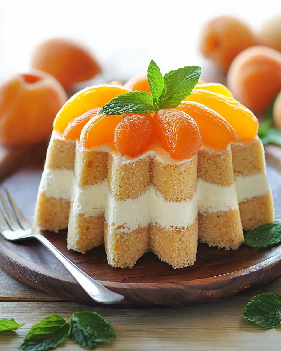 Gâteau de Biscuits aux Abricots et au Mascarpone Sans Cuisson : Une Pure Merveille