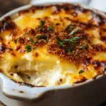 Gratin de Purée de Pommes de Terre à Préparer à l’Avance – Recette Crémeuse et Fromagère