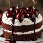 Forêt Noire Classique – La Véritable Recette Gourmande au Chocolat, Cerises et Chantilly