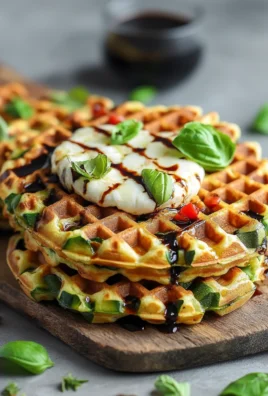 Gaufres de Légumes à la Mozzarella : La Recette Révolutionnaire qui va Changer Tes Apéros !