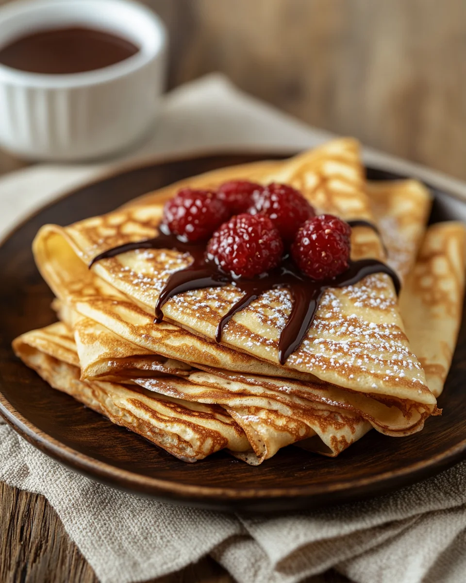 Crêpes Maison Faciles : La Recette Inratable pour des Crêpes Légères et Moelleuses