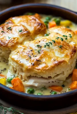 Tourte au Poulet aux Biscuits Moelleux : la Recette Familiale Facile et Réconfortante