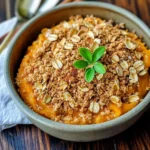 Crumble d'Avoine au Potimarron : La Recette Facile, Croustillante et Réconfortante