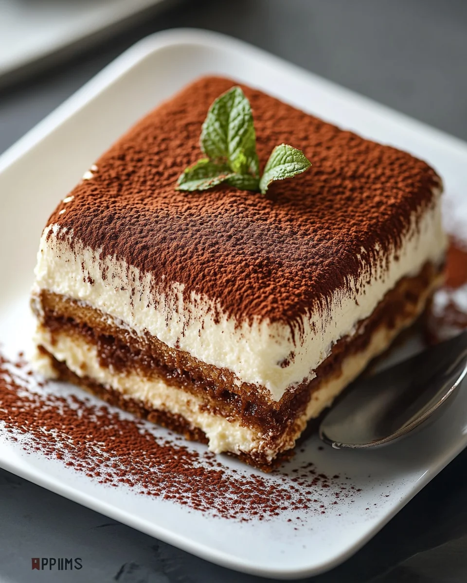 Tiramisu Italien Authentique : La Meilleure Recette Facile, Crémeuse et Sans Cuisson