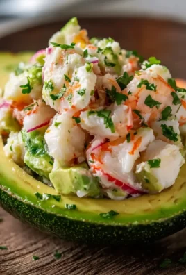 Avocat Farci à la Salade de Crevettes et Crabe : la recette fraîche, élégante et sans cuisson