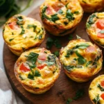 Muffins aux œufs (Egg Muffin Cups) : la recette facile, protéinée et parfaite pour le petit-déjeuner