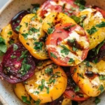 Salade de tomates anciennes et betteraves : la recette estivale fraîche, colorée et pleine de saveurs