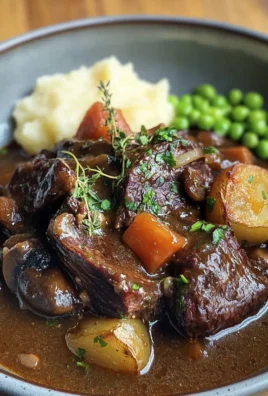 Joue de Bœuf à la Bourguignonne