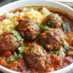 Kefta boulettes en sauce marocaine