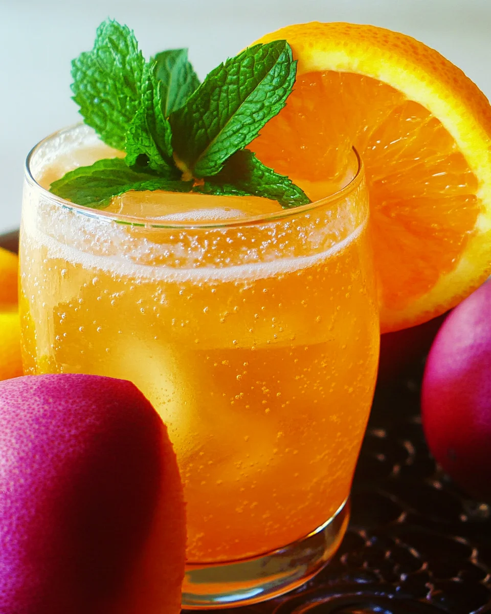 L’Orangeade, drink rafraîchissant à réaliser en 3 minutes