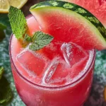 Limonade Rafraîchissante à la Pastèque
