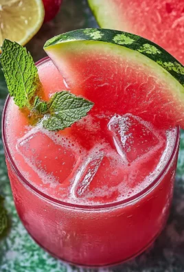 Limonade Rafraîchissante à la Pastèque