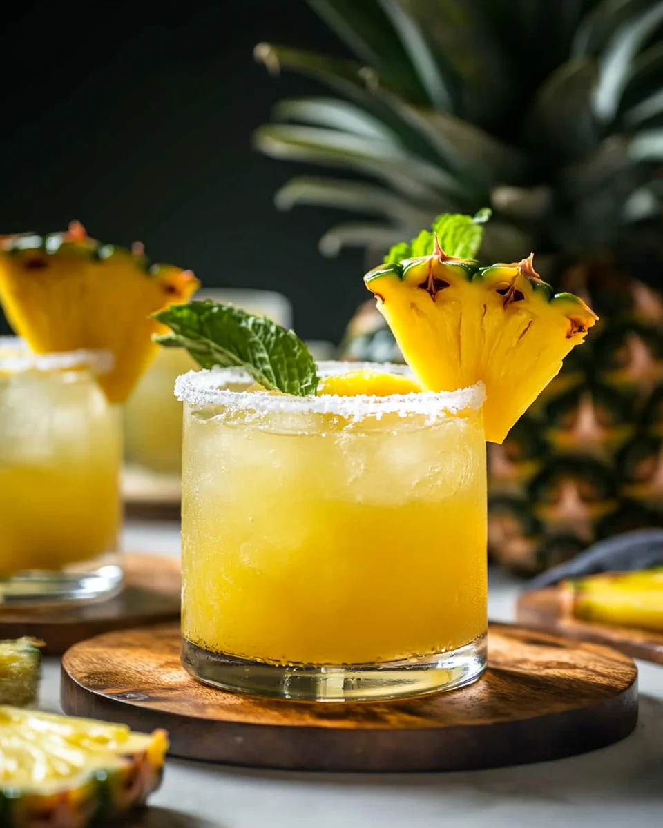 Margaritas à l'Ananas : Le Cocktail Tropical Parfait