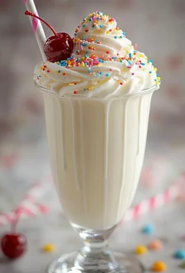 Milkshake Classique à la Vanille façon Diner Américain