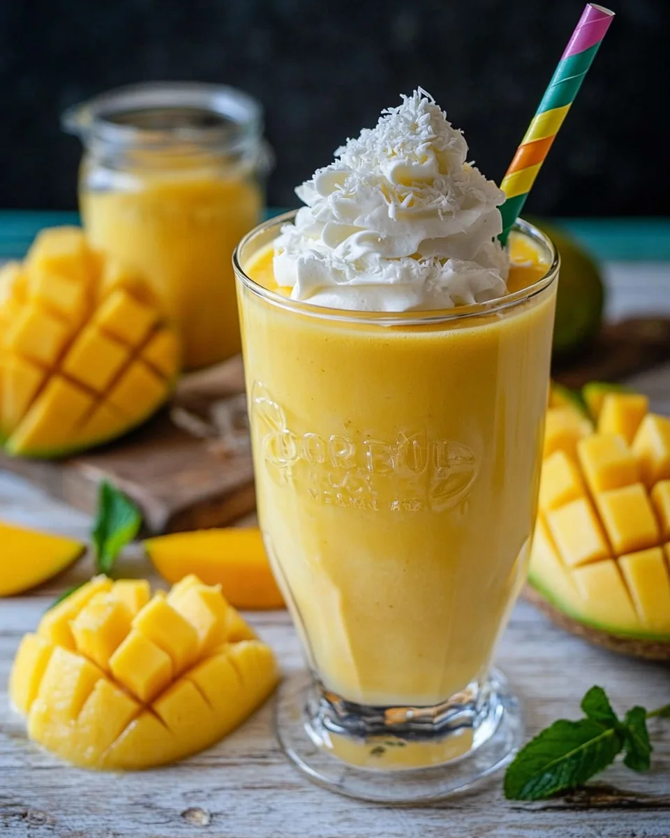 Milkshake à la Mangue
