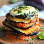 Mille-Feuille d’aubergine à l’italienne