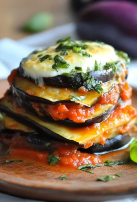 Mille-Feuille d’aubergine à l’italienne