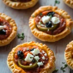 Mini pizza feuilletée à la marocaine