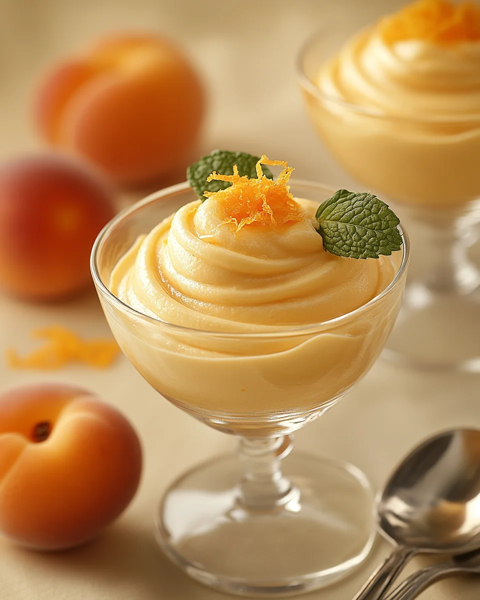 Mousse aux Abricots : La Recette Légère, Fruité et Irrésistible de l'Été