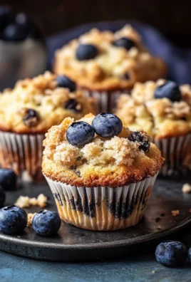 Muffins aux Myrtilles et Streusel Irrésistibles