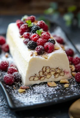 Nougat glacé maison