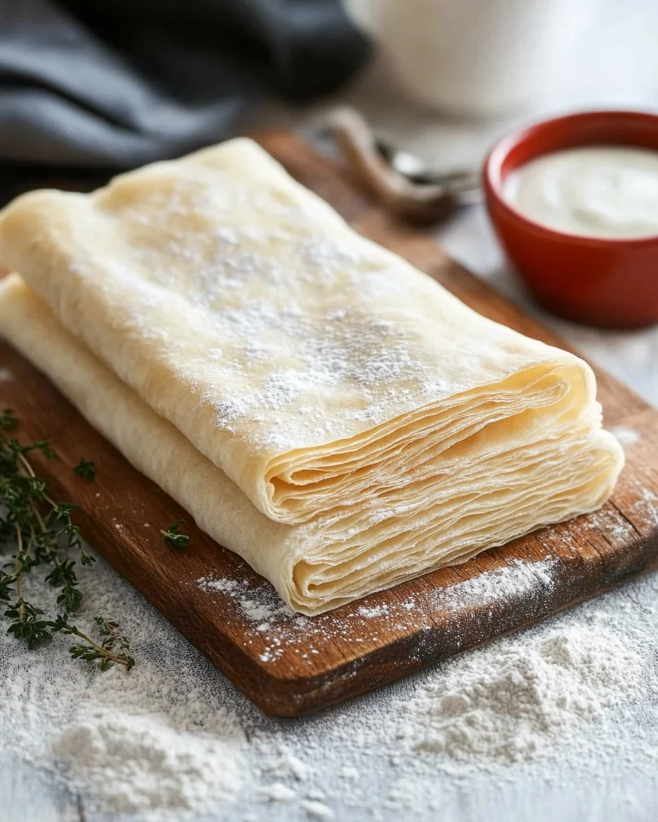 pâte feuilletée maison