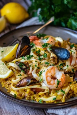 Paella aux fruits de mer