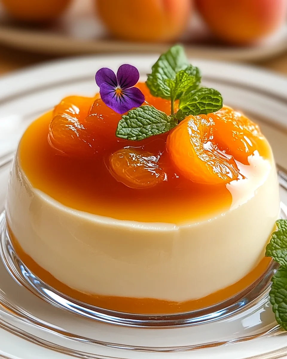 Panna cotta aux abricots : la recette facile, crémeuse et ultra gourmande