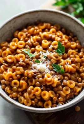 Pasta e Lenticchie – La Véritable Recette Italienne