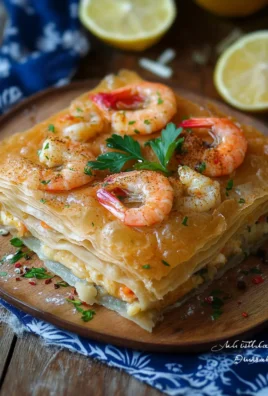 Pastilla au poisson et aux fruits de mer