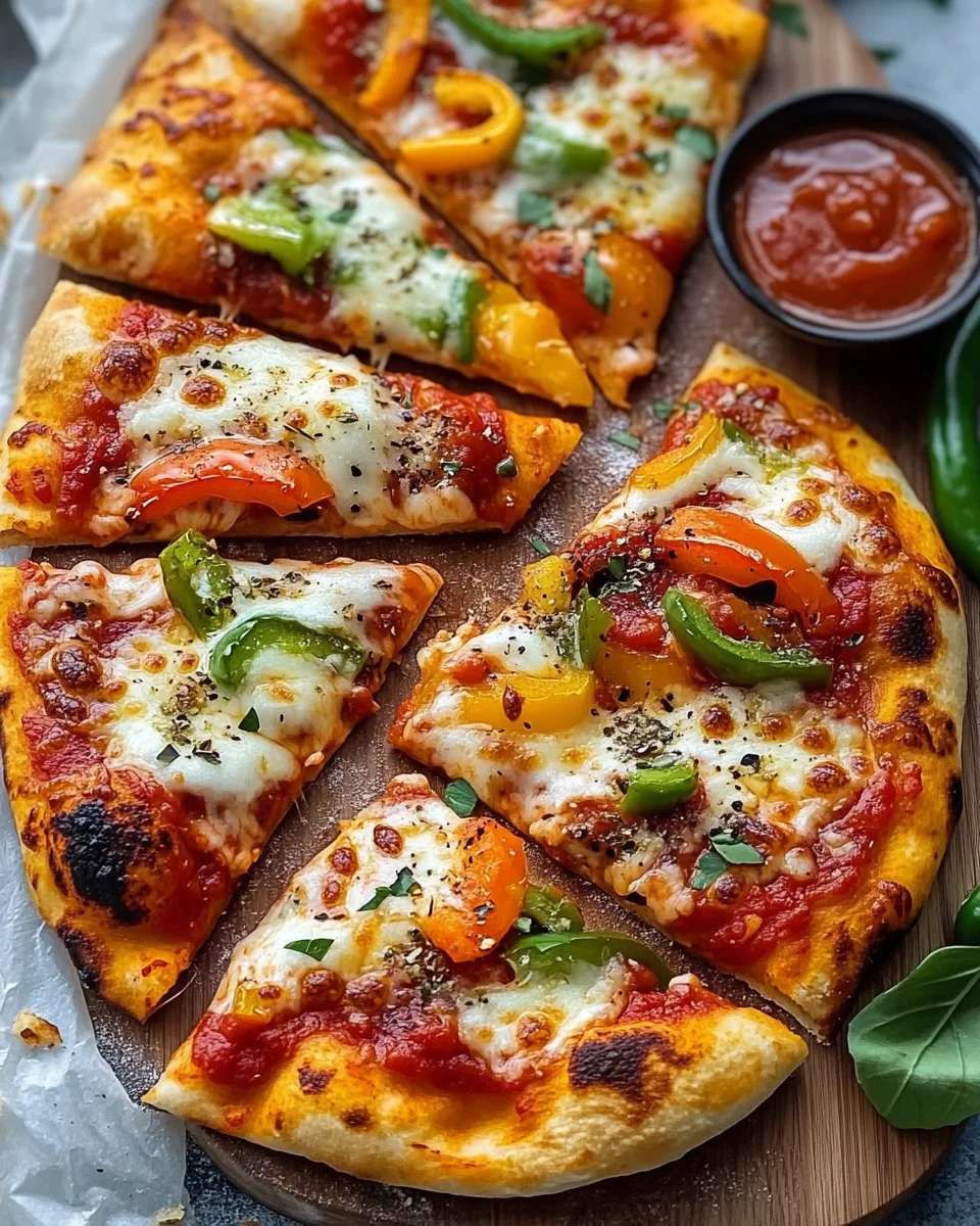 Pizza au Naan – Recette Facile et Rapide