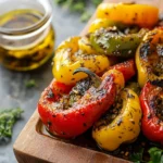 Poivrons Rôtis à l'Huile – La Recette Traditionnelle Facile