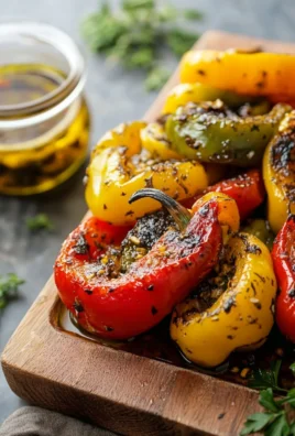 Poivrons Rôtis à l'Huile – La Recette Traditionnelle Facile