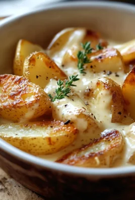 Pommes de Terre au Four à la Crème : Le Réconfort Doré qui Fond dans la Bouche !