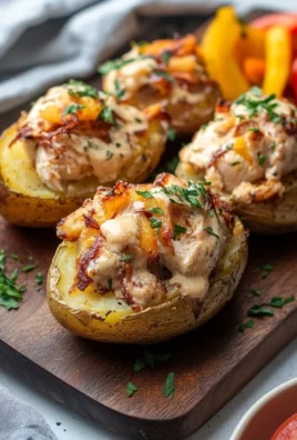 Pommes de Terre Farcies au Poulet