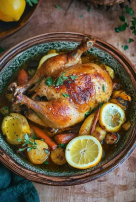 Poulet au citron confit
