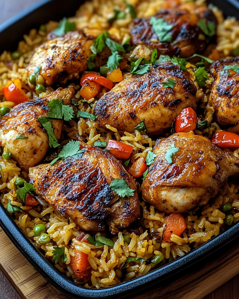 Poulet Caribéen au Riz : la recette exotique, parfumée et facile