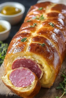 Recette Authentique de Brioché au Saucisson