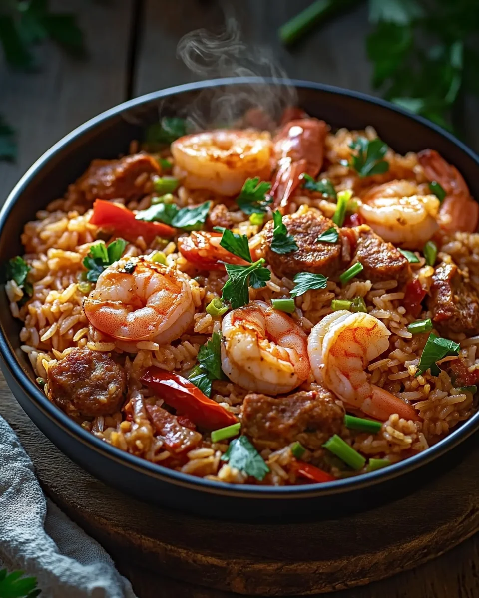 Recette de Jambalaya Épicée : Délicieux et Facile à Préparer