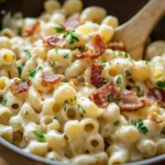 Recette Facile de Pâtes Ditalini au Bacon Croustillant