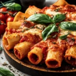 Rigatonis Farcis Façon Pizza