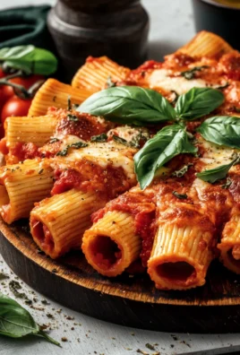 Rigatonis Farcis Façon Pizza