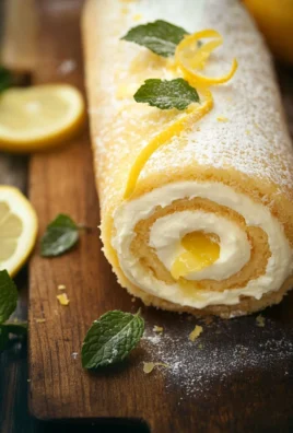 roulé au citron