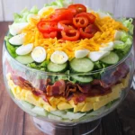 Salade 7 Couches : Une Salade Colorée, Fraîche et Ultra Gourmande