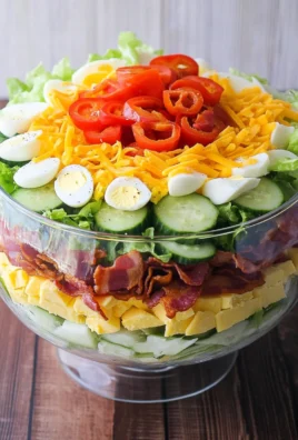 Salade 7 Couches : Une Salade Colorée, Fraîche et Ultra Gourmande