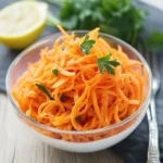 Salade de carottes râpées classique