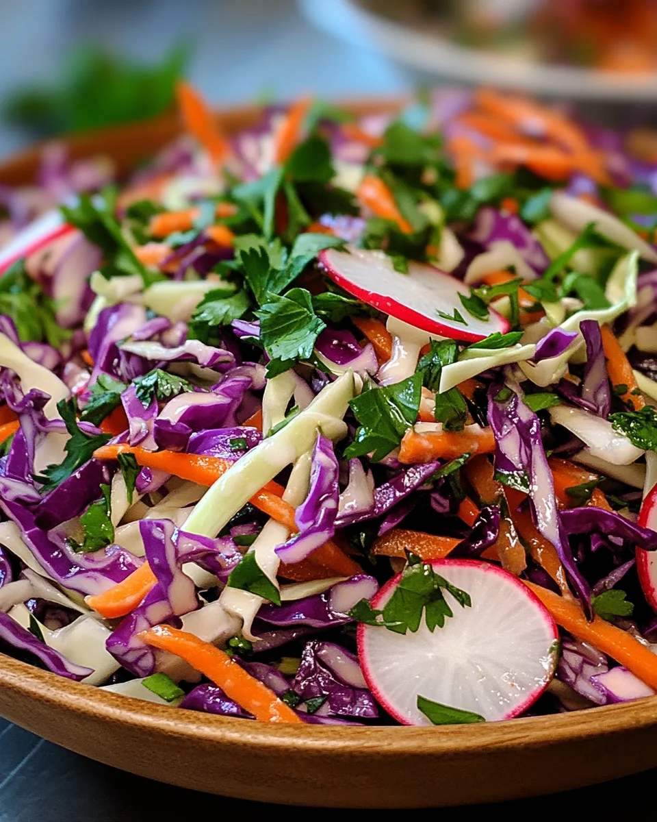 Salade de chou : fraîcheur et croquant dans votre assiette