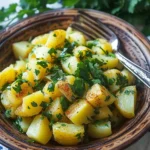Salade de pommes de terre à la marocaine